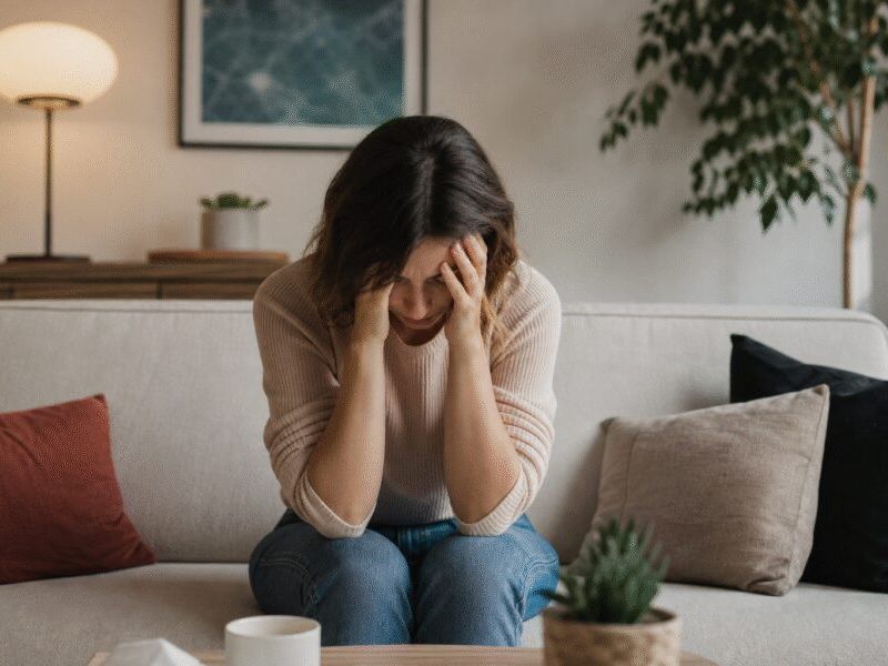Paura di perdere il controllo durante un episodio di ansia: cosa accade realmente
